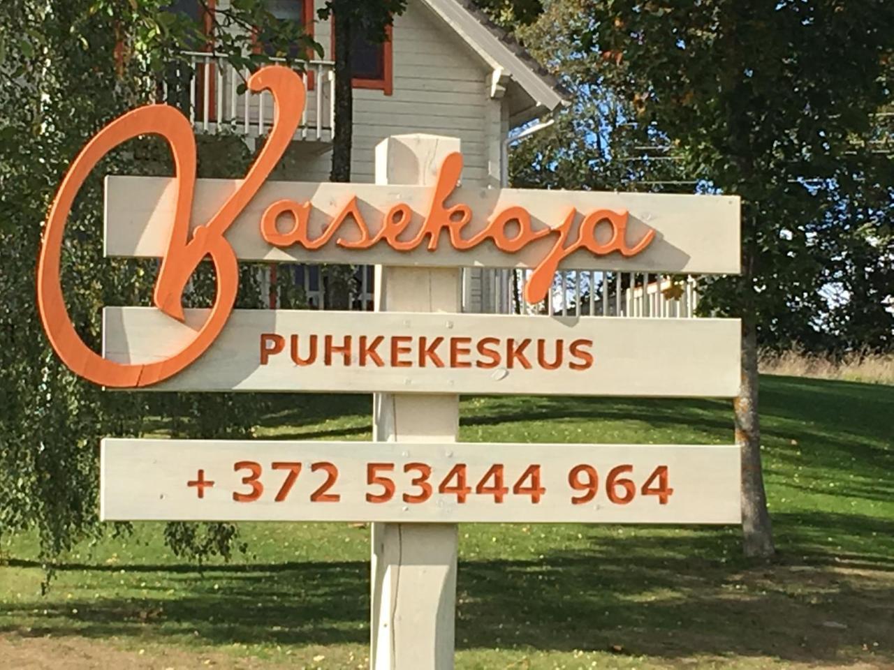 Vasekoja Holiday Center Vahtseliina Buitenkant foto